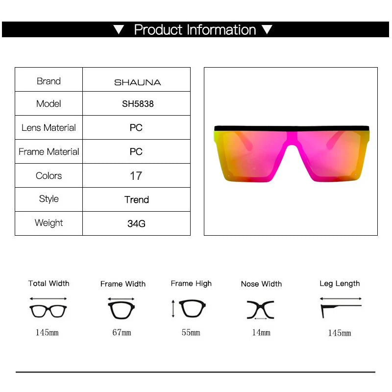 Lunettes de soleil carrées classiques à dessus plat pour femmes, marque de styliste, revêtement miroir violet, nuances UV400