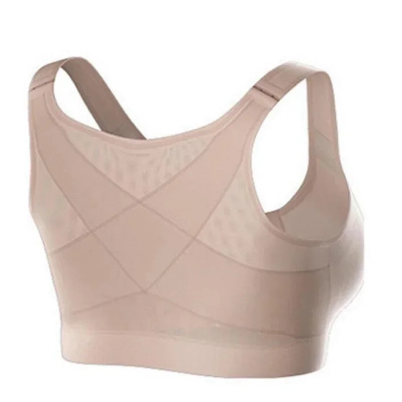 Brassière de soutien sportif pour femmes, conçue pour un soutien optimal lors des activités physiques. Respirante et résistante aux chocs, cette brassière est idéale pour le fitness. Son design croisé dans le dos aide à maintenir une posture correcte.