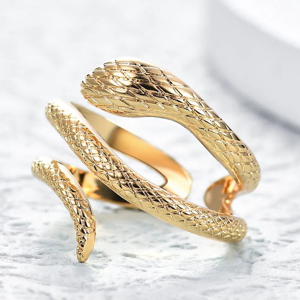 Ensemble de bracelets et bagues en métal Punk, 2 pièces, avec cristal, bijoux d'été pour femmes et filles