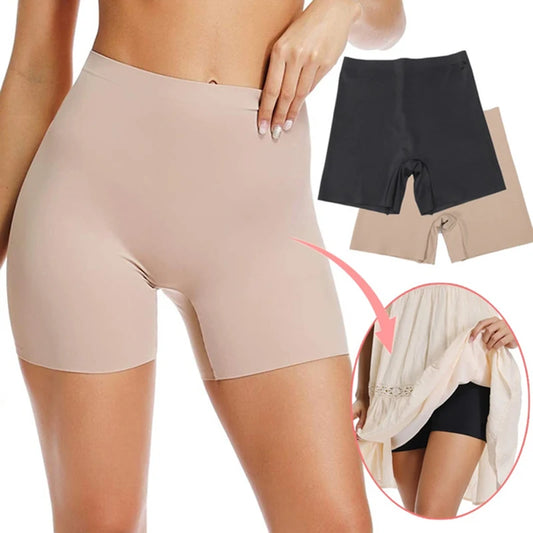 Culottes Shapewear amincissantes pour cuisses : Slip shorts taille haute pour femmes, contrôle du ventre, ceinture cincher, body shaper sans couture