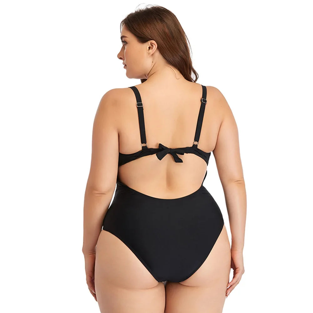 Eté 2024 nouveau grande taille maillots de bain pour femmes une pièce Sexy