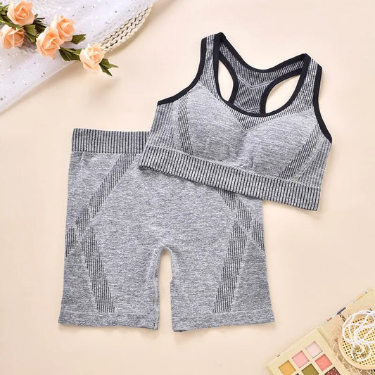 Nouveaux ensembles de soutien-gorge de sport pour femmes : Confort et liberté de mouvement dans nos ensembles de sous-vêtements de yoga sans armature en acier