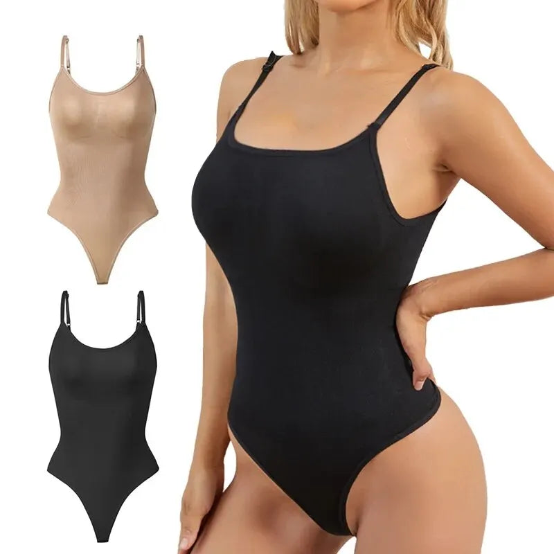 Shapewear sans couture Body femmes sculptant complet, Sexy sous-vêtements amincissants bout à bout