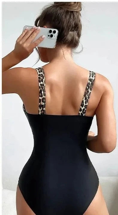 Maillot de bain une pièce noir d'été, sexy et push-up, effet sculptant, idéal pour la plage et le sport, maillot de bain pour femmes