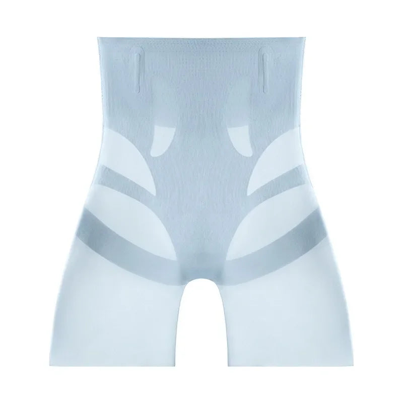 Shorts de sécurité ultra fins en soie glacée pour femmes, sans couture, culotte réductrice offrant un ventre plat, taille haute, sous-vêtements amincissants.