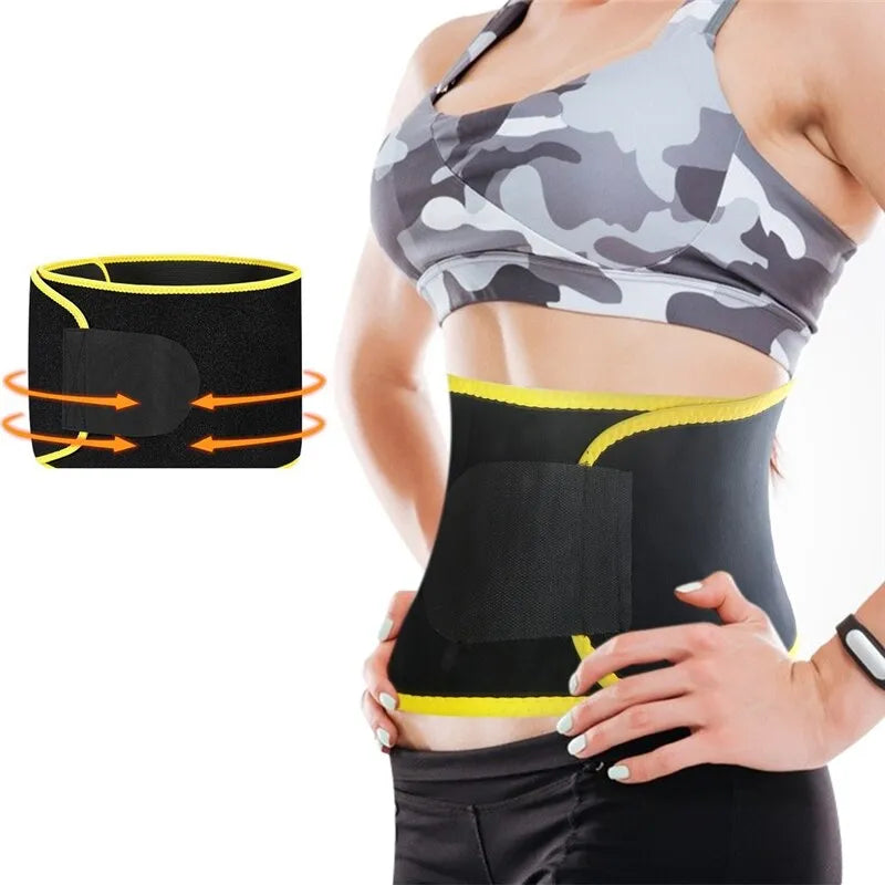 Ceinture minceur ajustable pour femmes, corset de fitness soutenant la taille, favorisant la transpiration, formateur de corps, Shaper, gaine ventre, ceinture lombaire.