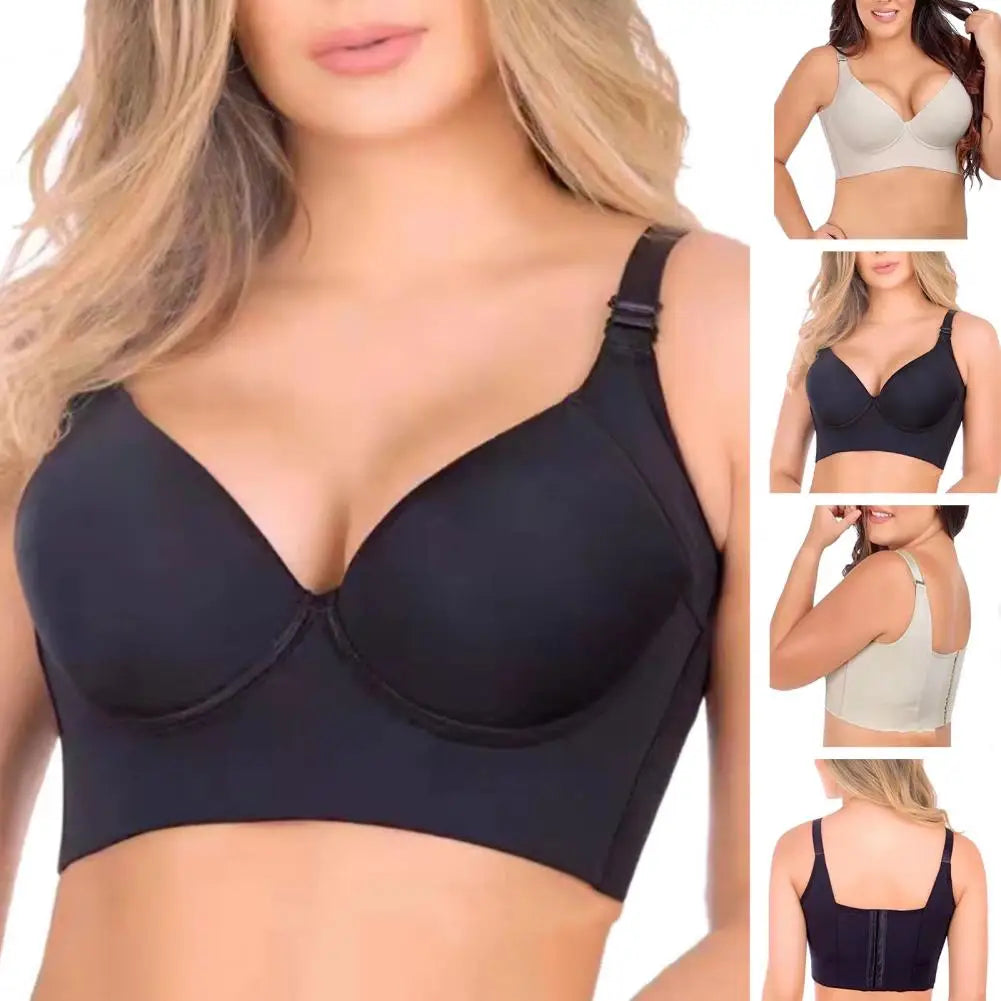 Brassières de sport Couverture arrière complète Soutien-gorge de sport pour femmes Corrigez votre posture Confortable Résistant à l’usure Lady Bra Respirant